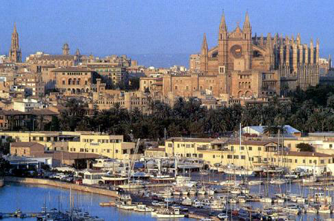 Foto del puerto de Palma de Mallorca