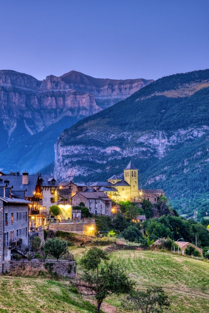 Ofertas de viajes en el Pirineo Aragonés: El Pirineo Aragonés por la noche