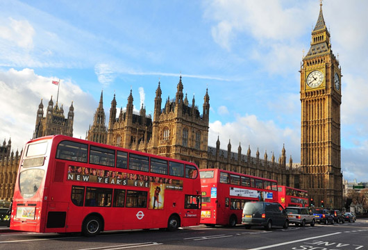 Guía para visitar Londres: Autobuses en Reino Unido