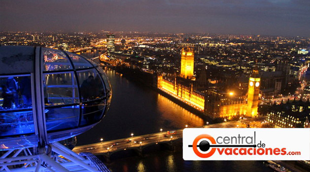 Guía para visitar Londres: Noria de Londres desde arriba
