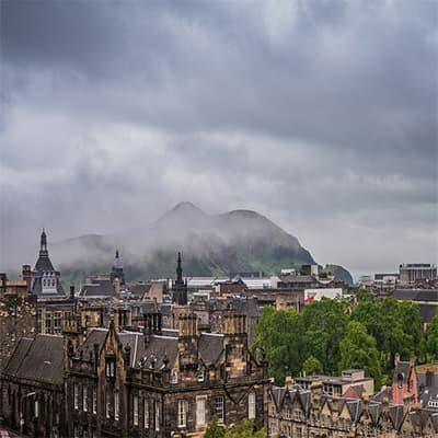 El tiempo en Edimburgo